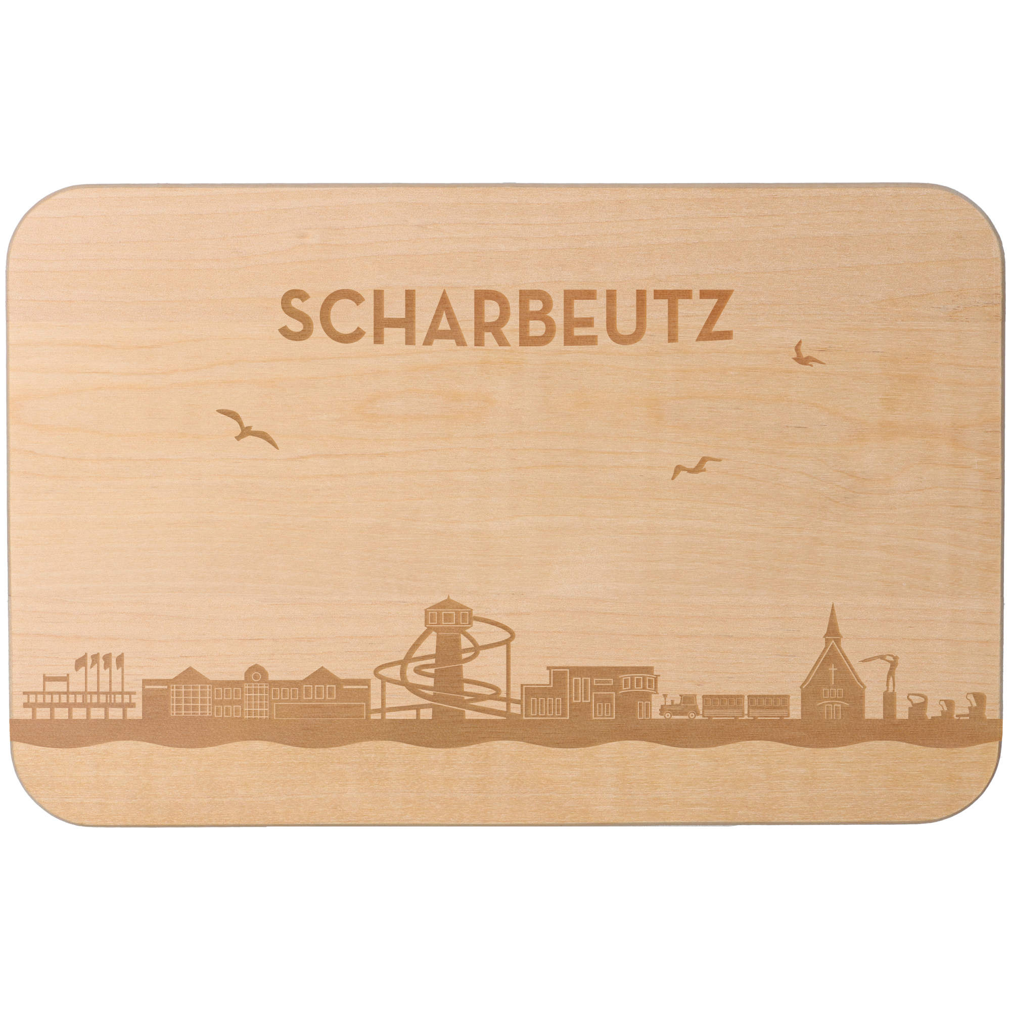 Scharbeutz Holzbrett